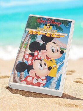 Mickey & Minnie (1991) Rare Japanese VHS NTSC Walt Disney Dubbed 4 Shorts